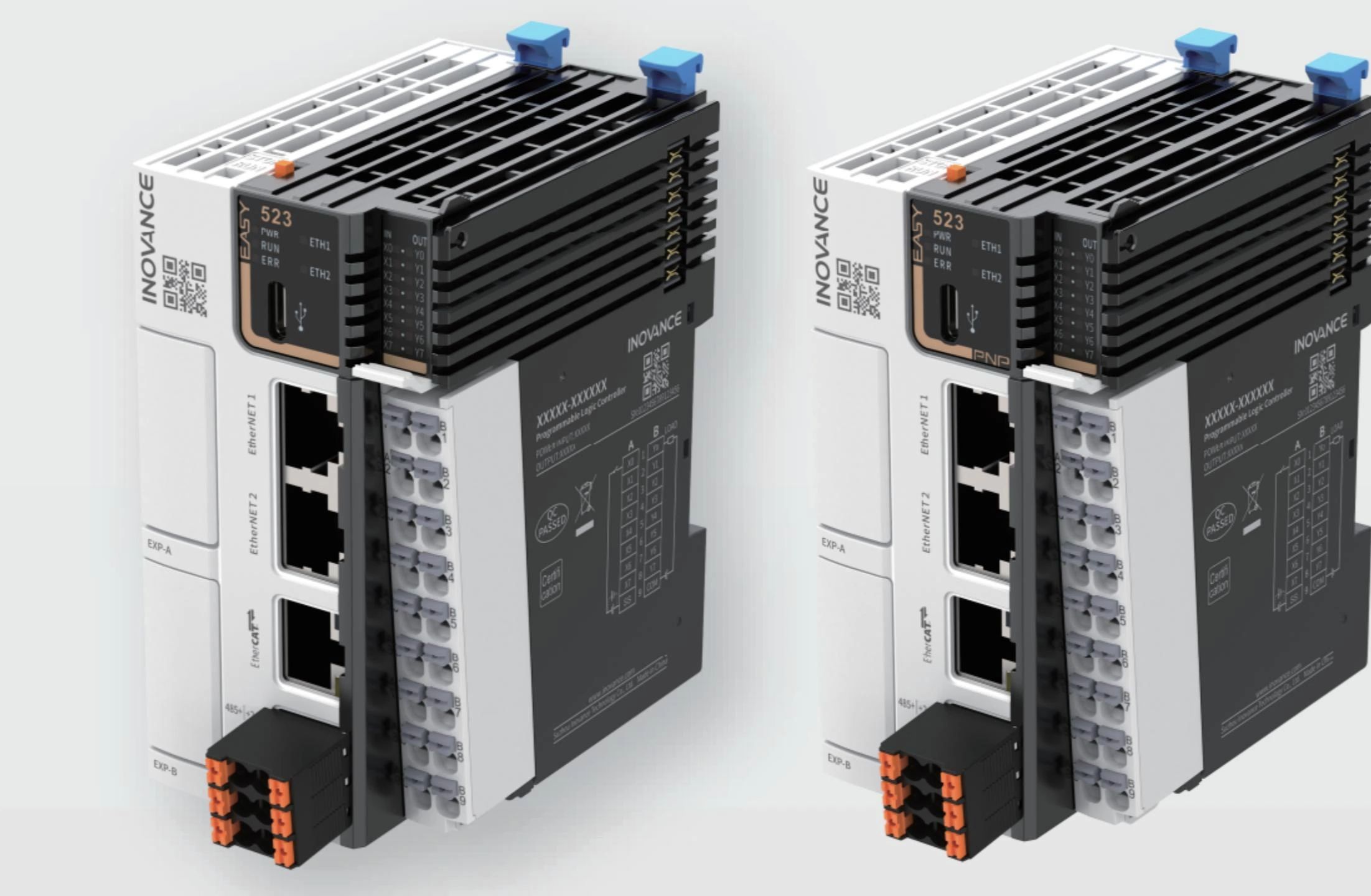 汇川技术获得外观设计专利授权：“可编程逻辑控制器教学实训台”