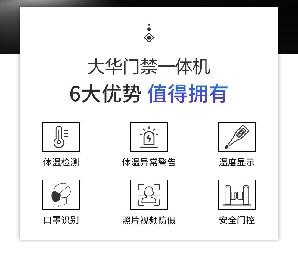 大华股份获得外观设计专利授权：“门禁系统户外机”