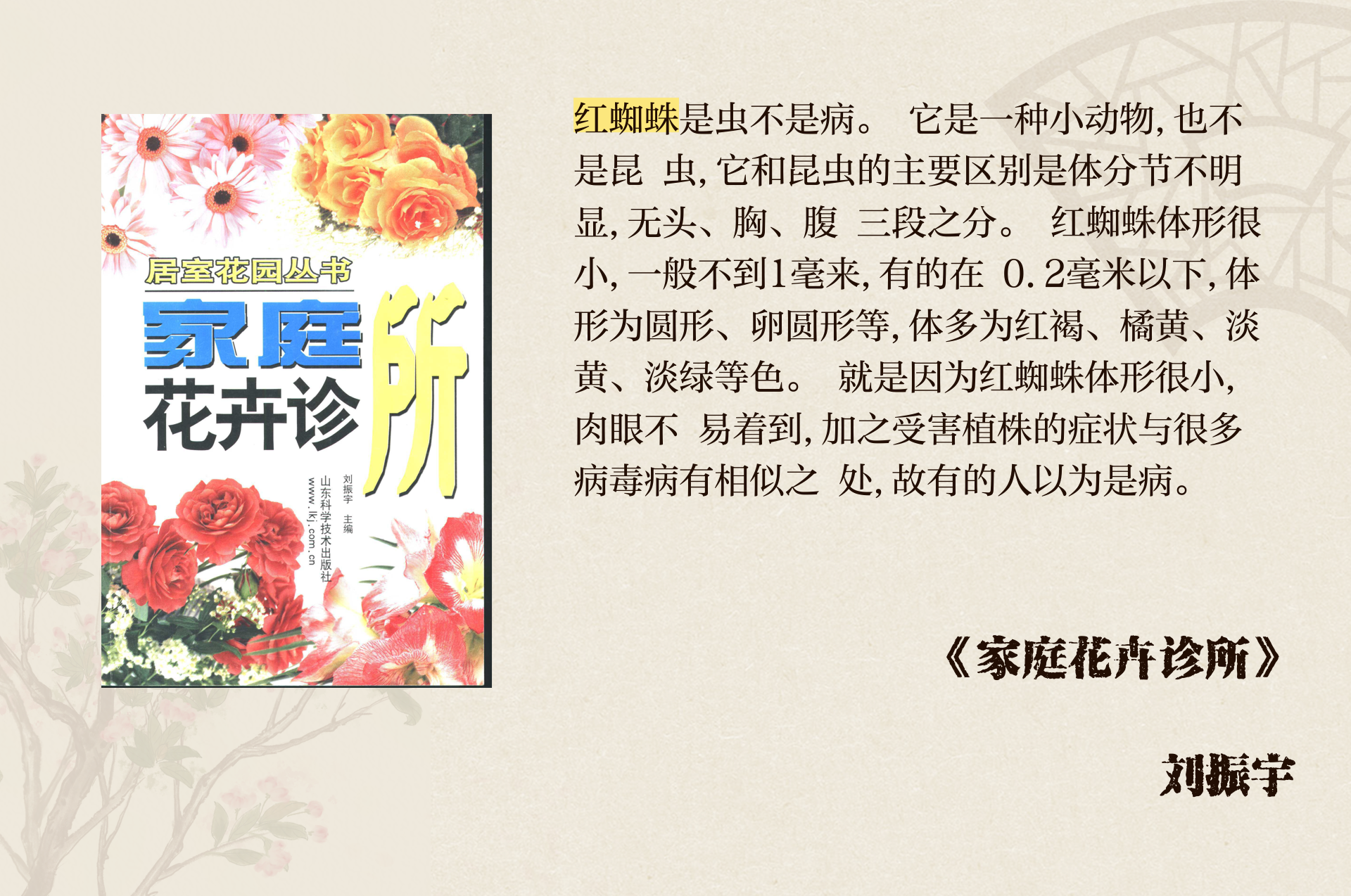 我国科学家发现“红蜘蛛”害螨的抗逆性“铠甲”