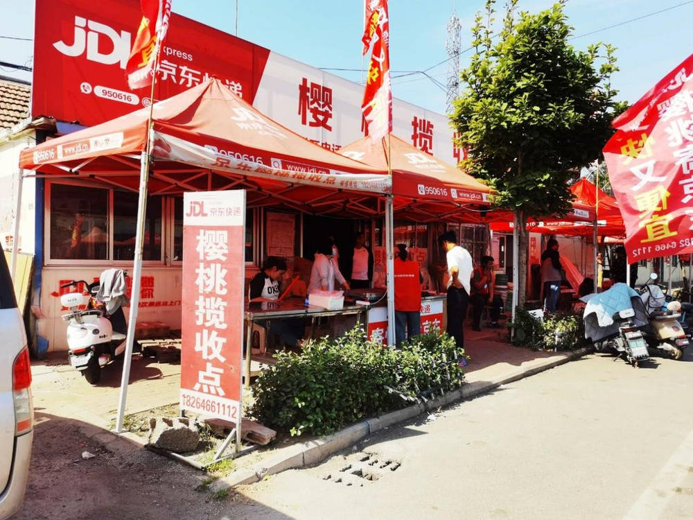 助力水果寄递，甘肃樱桃“韵鲜达”