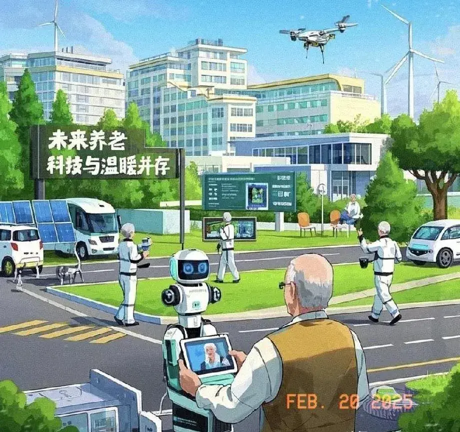 养老院里来了机器人助理