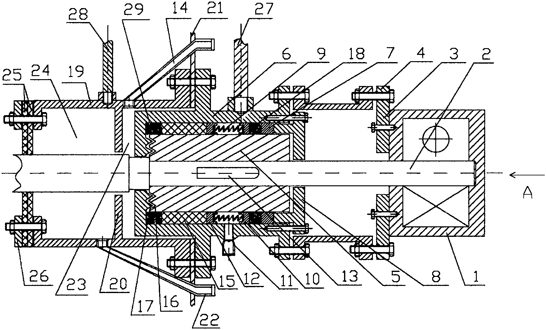 大连重工获得发明专利授权：“一种轴端分体式动密封结构”