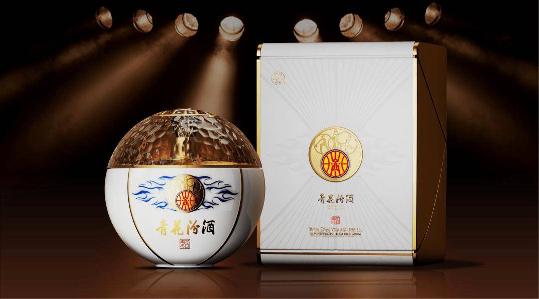 山西汾酒获得外观设计专利授权：“酒盒（青花汾酒20-京剧文创）”