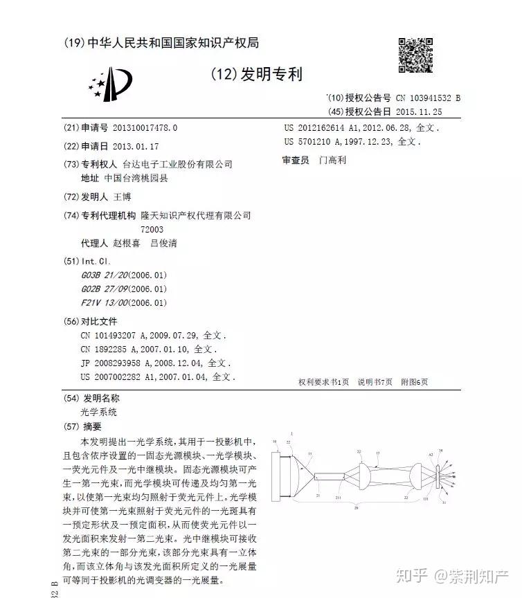 光峰科技获得发明专利授权:“屏幕及其制备方法、投影系统”