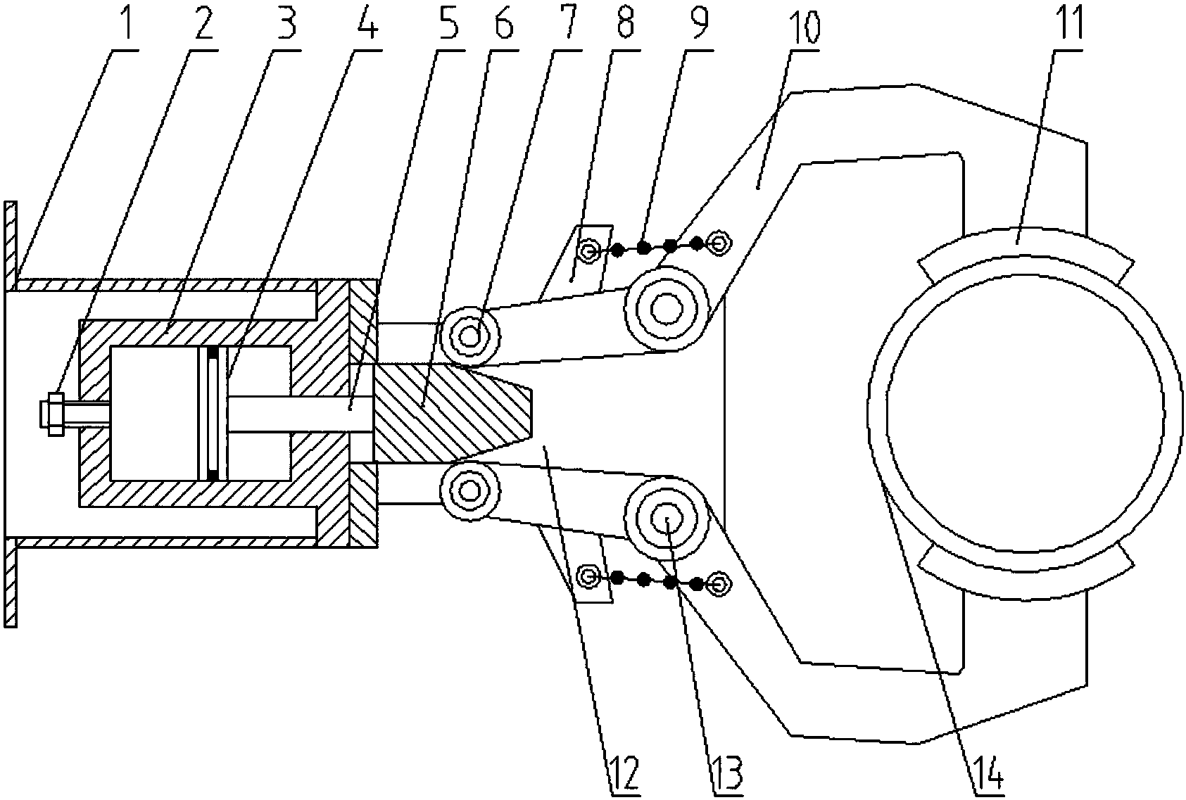 旺成科技获得发明专利授权：“一种盘类工件抓取推料装置”