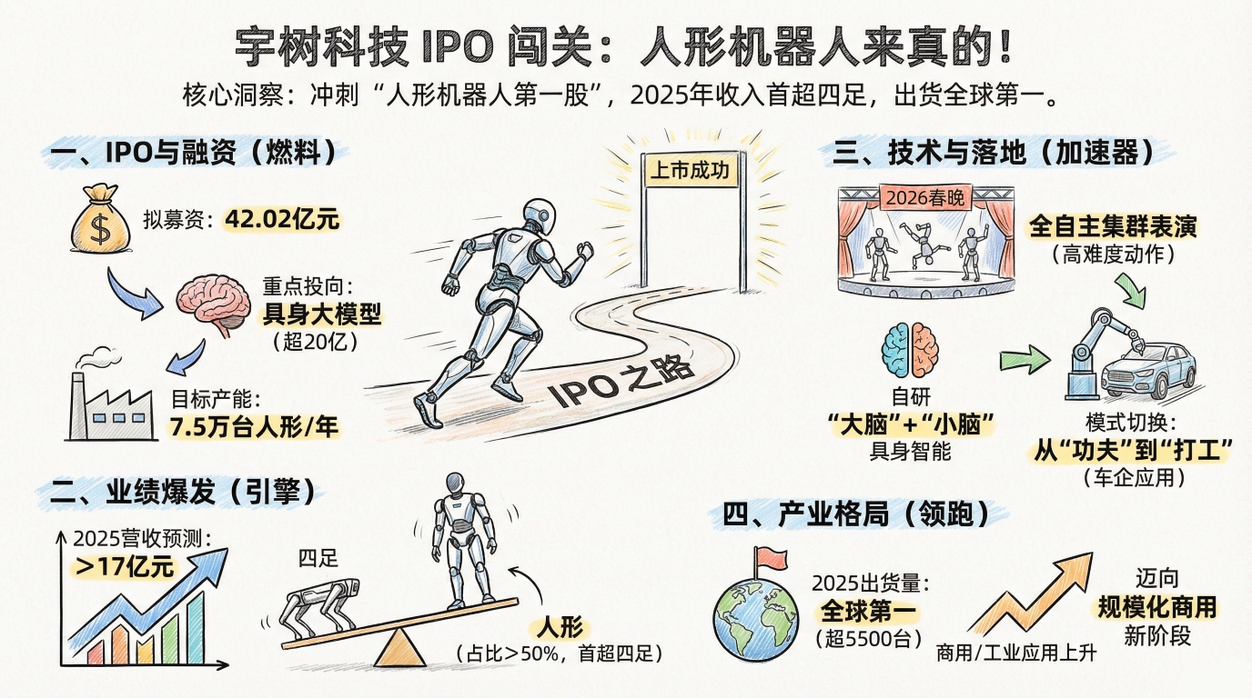 宇树科技IPO冲刺，机器人的“大疆时刻”真的来了吗？