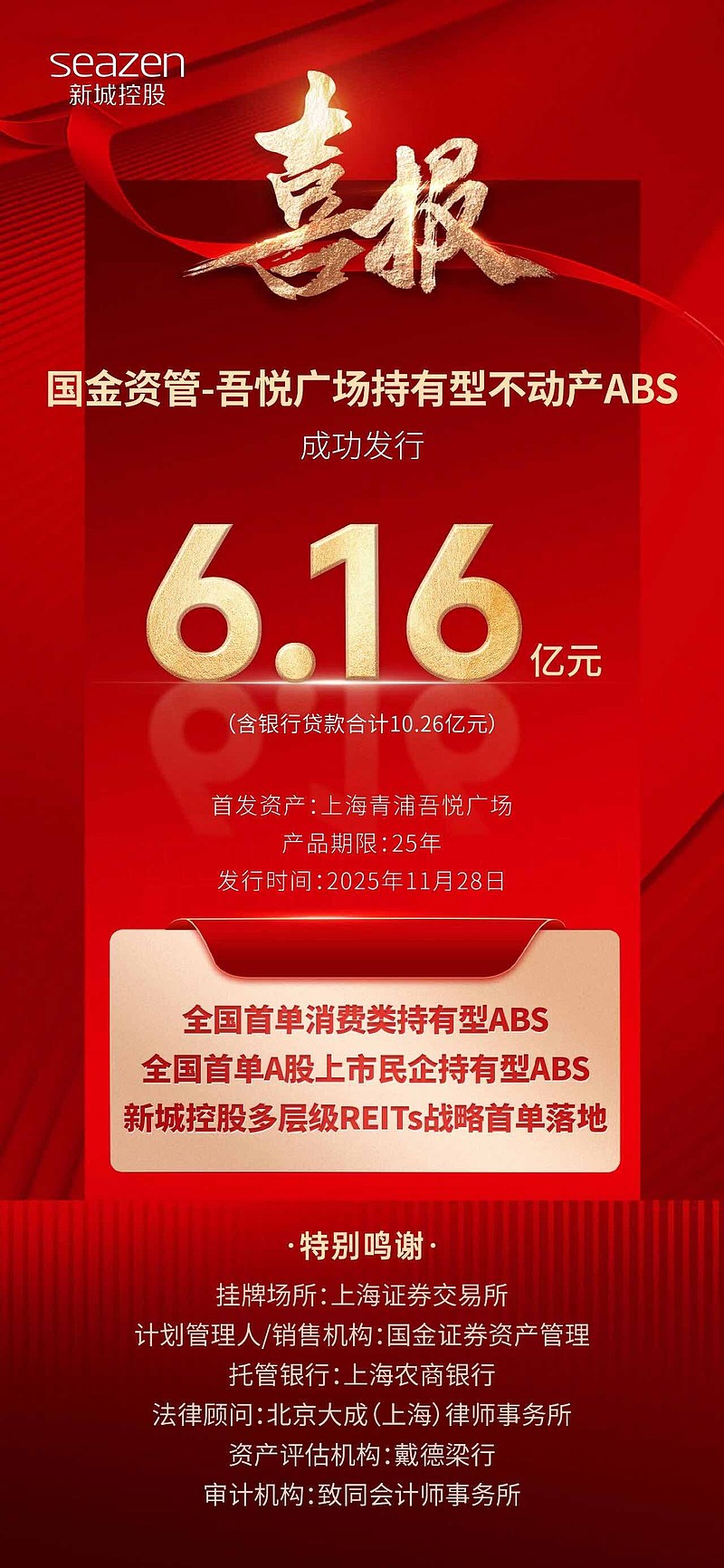 首单非定向扩募公募REITs上市 华夏基金华润有巢REIT开启租赁住房REITs新征程