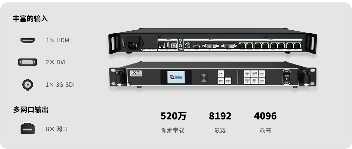 卡莱特获得外观设计专利授权：“视频处理器”