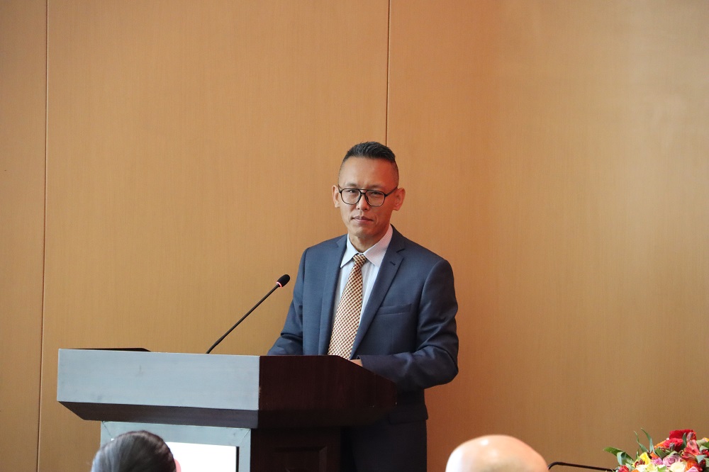 吕瑞浩公参陪同中国国际进口博览局宋尚哲副局长会见非盟委员会工矿司司长奥斯曼